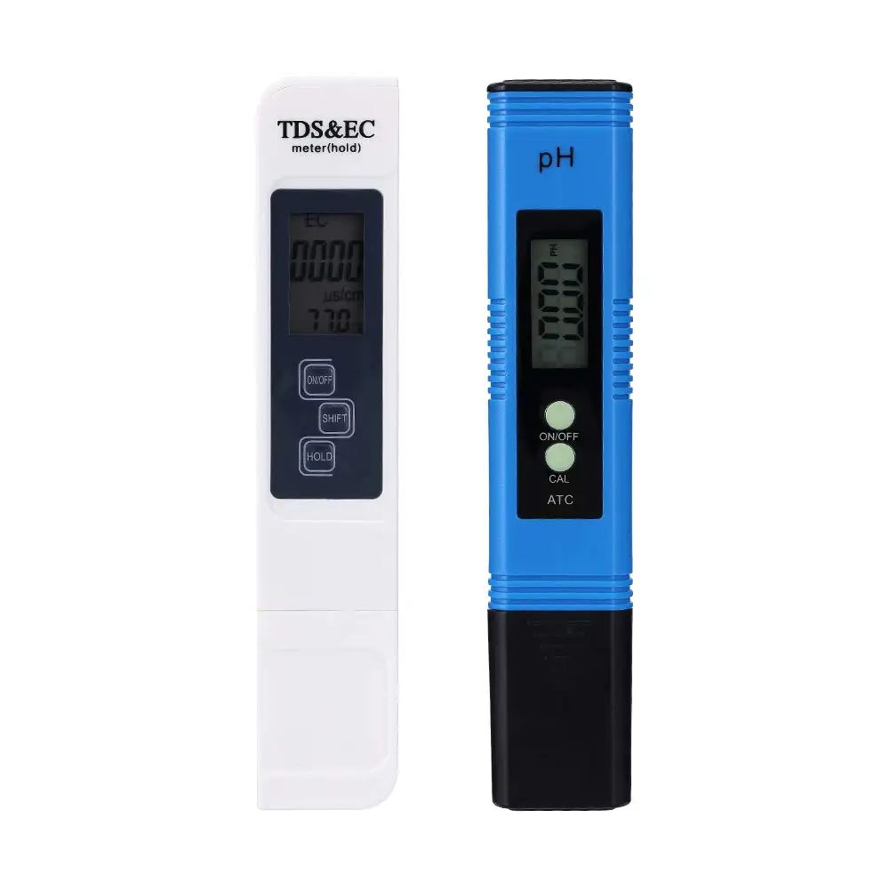 PH and TDS Meter Digital Water Tester 4 in 1, 0.01 High Accuracy Pen Type PH Meter, Water Test Kit for Household Drinking