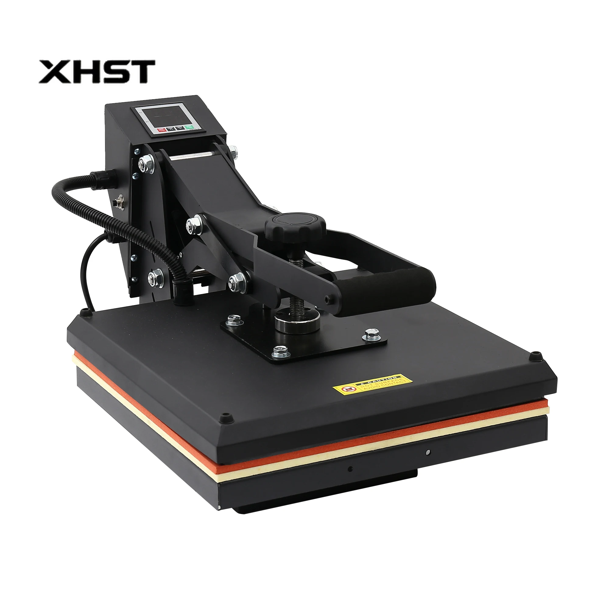 38*38cm Semi-automatic Garment Flatbed Thermal Printing Machine Hot Pressing Digital Heat Press Machine for T-Shirt