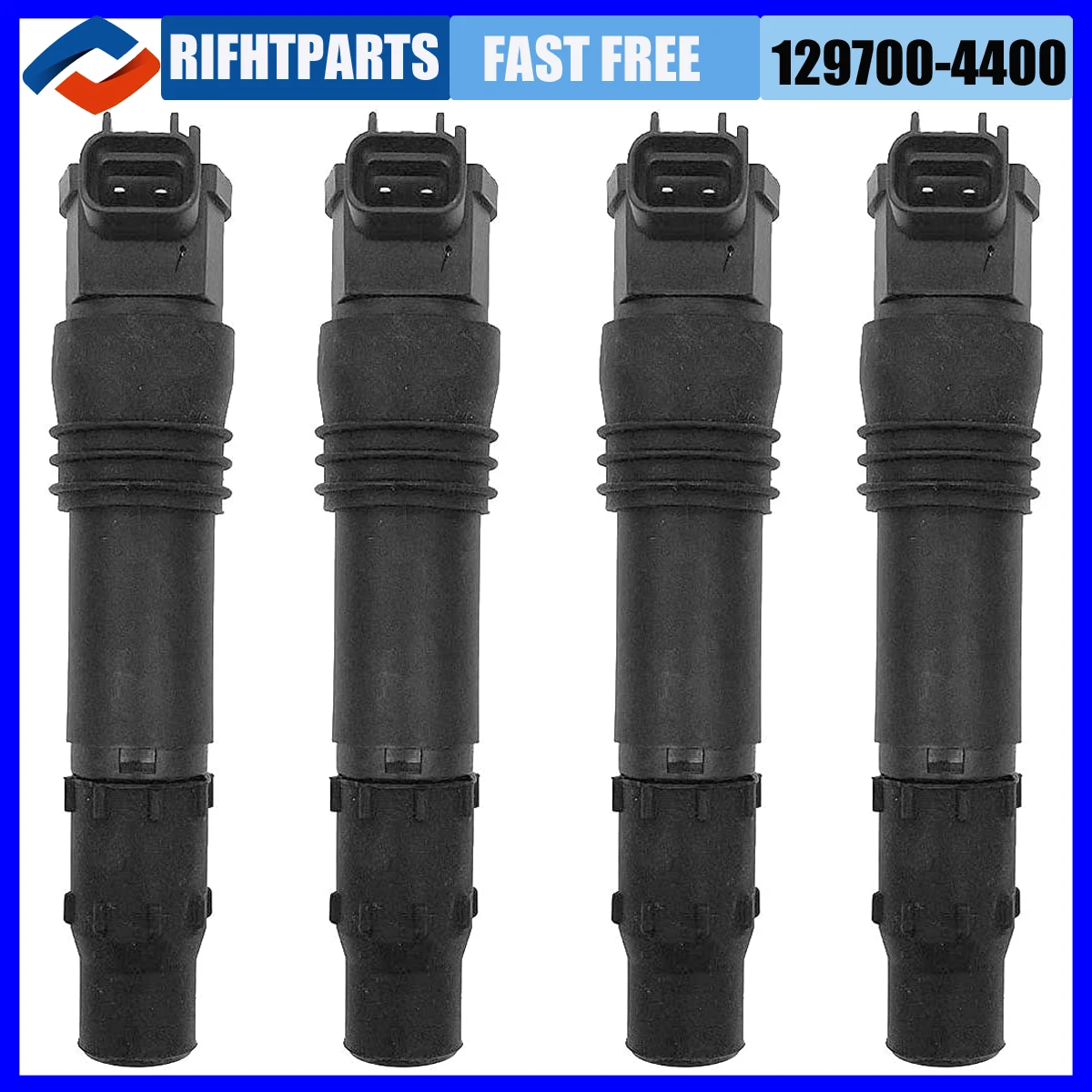 

4X Ignition Coil 129700-4400 For SUZUKI GSX1300R GSXR1000 Hayabusa 1300R GSF GSX 650F bandit 650 1250 GSXR750 1999-2019 F6T547