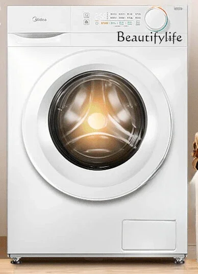 

10KG automatic drum household washing machine can be dehydrated after washing and drying