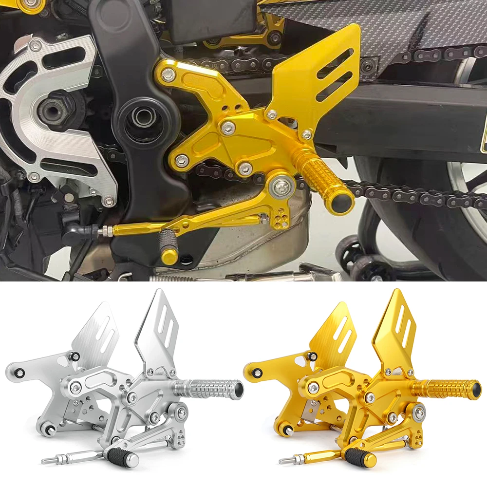 Z900RS Adjustable Rearset Footpegs For Kawasaki Z900 RS 2017-2026 Z900RS 2025 2024 Rear Sets Footrest Foot Pegs Accessories