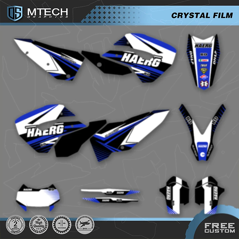 

DSMTECH обтекатель мотоцикла, графический фон, наклейка, наклейки для Husaberg TE 2011 2012, номер, имя на заказ 004