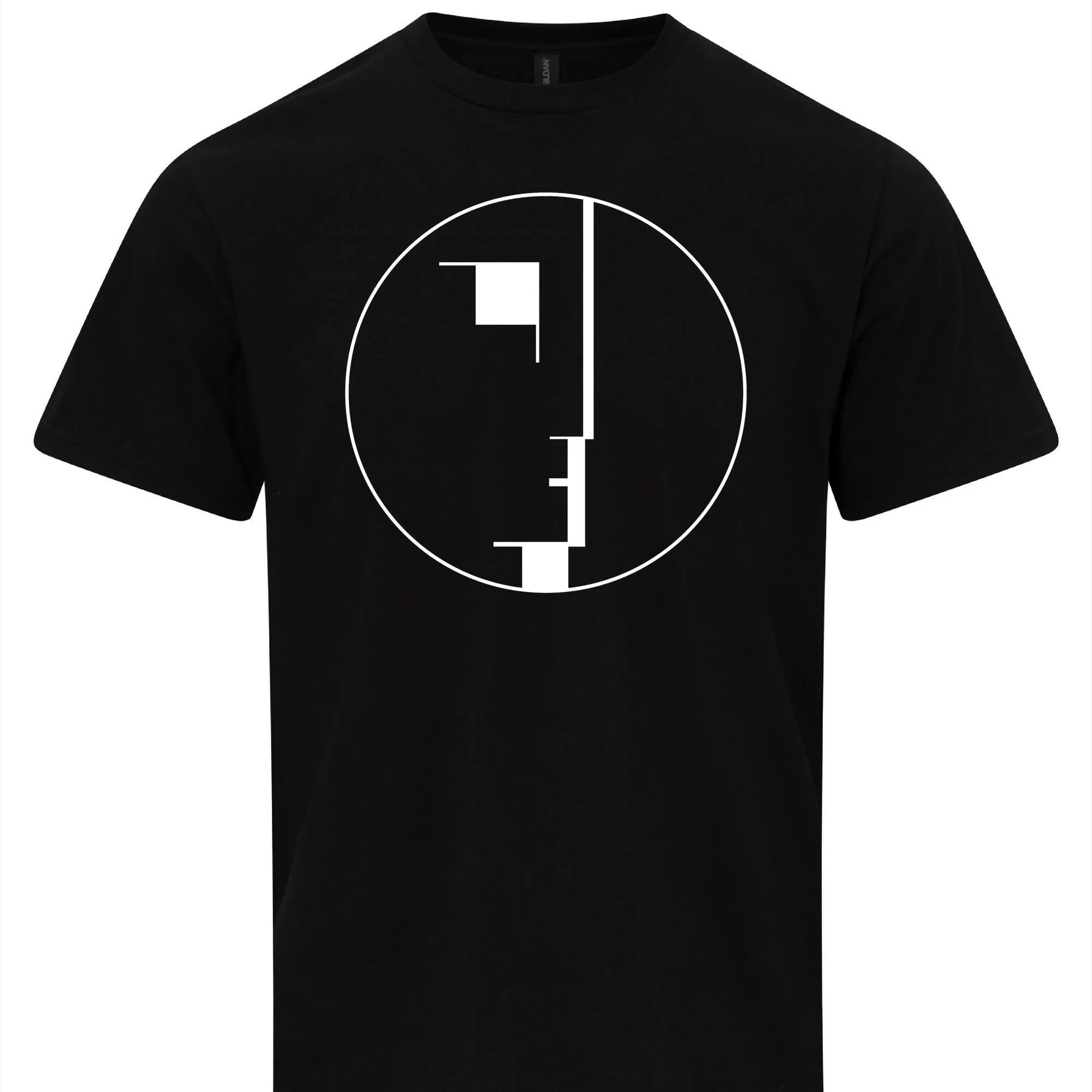 Signet of The Staatliche Bauhaus T-Shirt By Oskar Schlemmer Modernism Art Shirt Graphic T Shirts Retro Streetwear High-quality