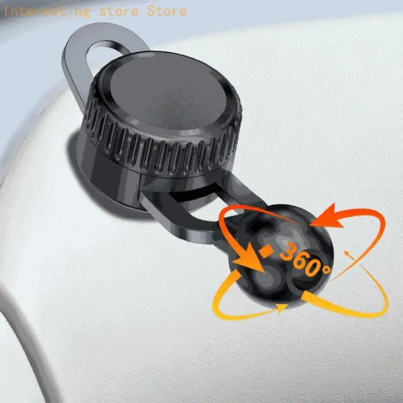 Fahrzeugmontagesockel mit 17-mm-Kugelkopf, 1/4 Schraube für Auto-Monitor-Pad 55KC – Detail 5