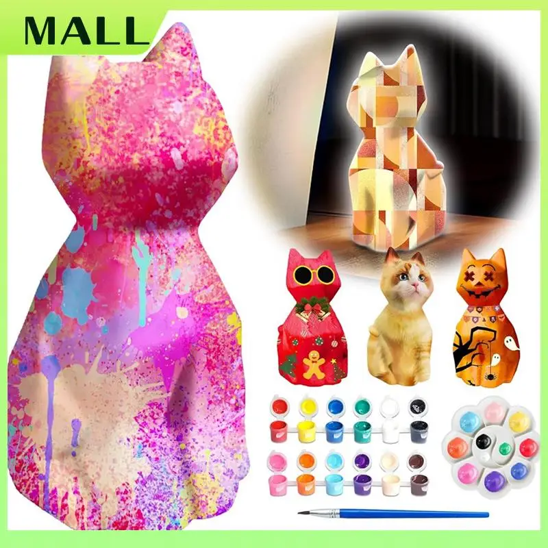 MALL Your Own Cat Light Kit Painting Kit Arts And Crafts Suitable For Art Supplies Birthday Gifts