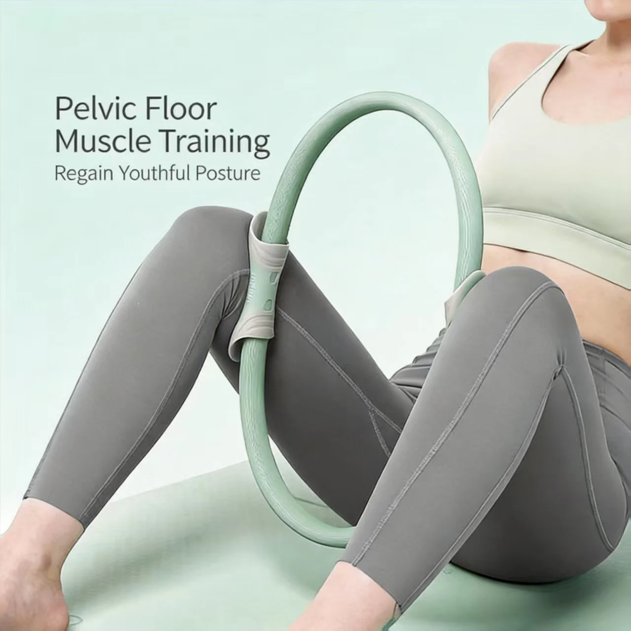 3rd Generation Pilates Ring Yoga Fitness Magic Ring Leg Arm Resistance Circle Home Thigh Trainer Exercise Equipment