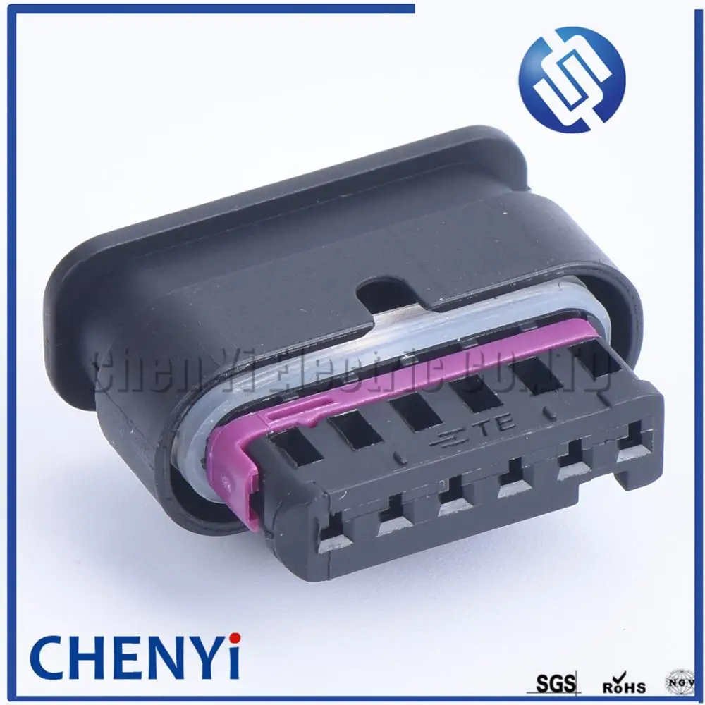 6 Pin Auto waterproof connector Accelerator Throttle pedal position sensor Plug 4F0973706 4F0 973 706 1-1718646-1 1-2141325-1