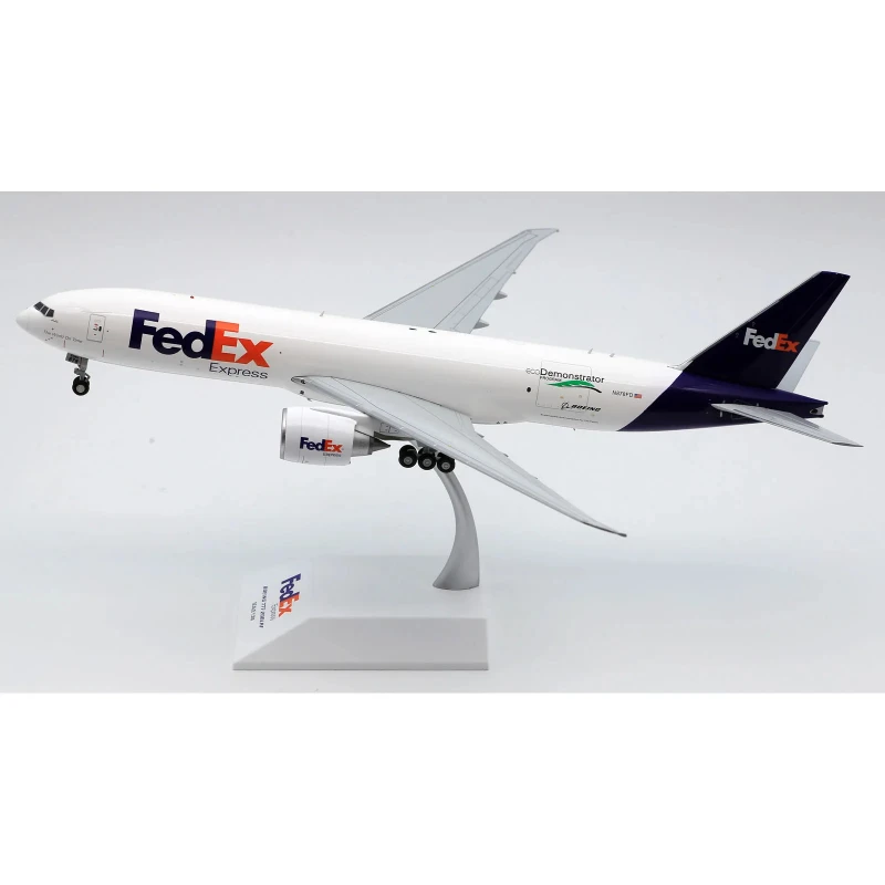 1:200 Diecast Alloy Plane FedEx Boeing 777-200LRF 