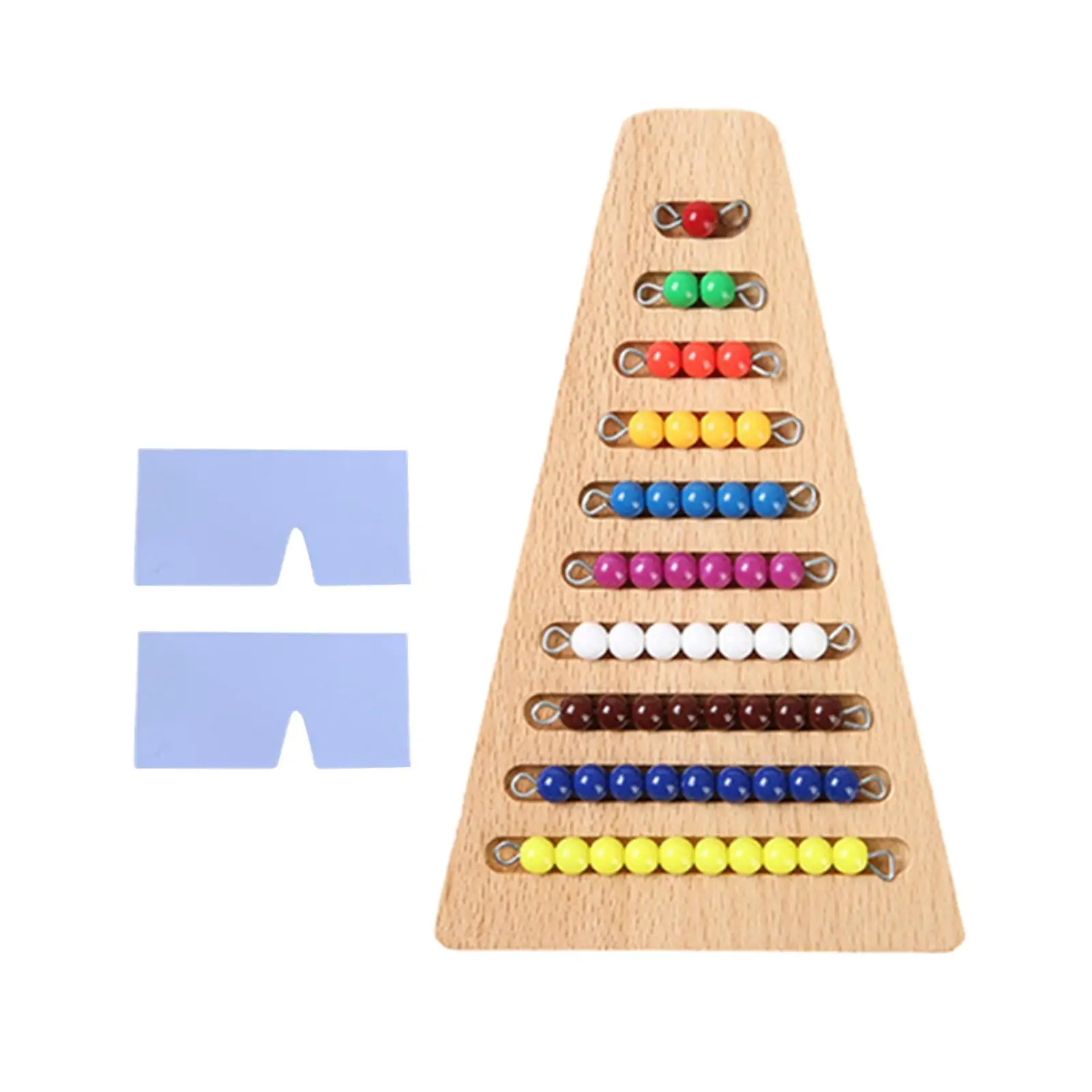 Math Bead Stair Set Toy Early Educational Beads Counting Toy for Children Day