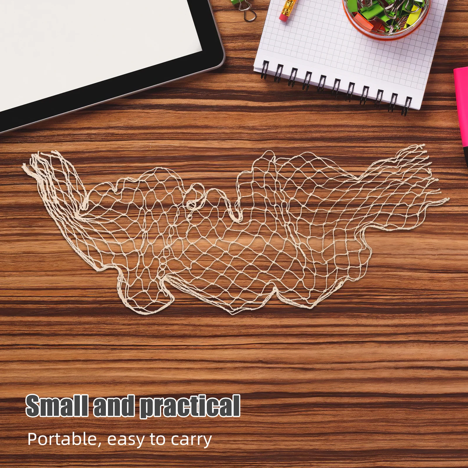 

2Pcs Decorative Fishing Net Mediterranean Nautical Wall Hanging Ocean Party Decor Coastal Bedroom Beach Room Under The Sea