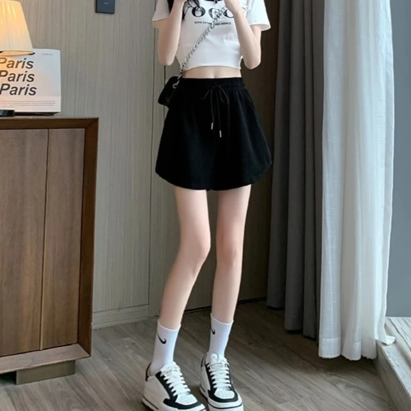 

Повседневные спортивные шорты, женские шорты, брюки для девочек, свободные тонкие брюки для девочек, женские спортивные шорты для бега, бега, тренировок