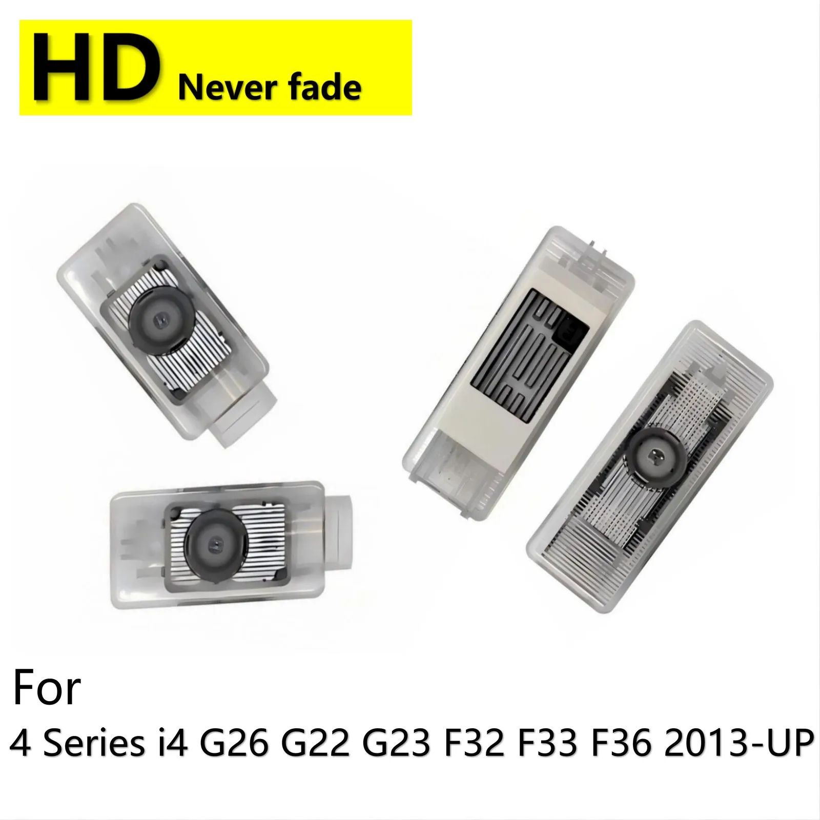 

HD для BMW 4 серии i4 420d 420i 435d 435i G26 G22 G23 F32 F33 F36 2013-2024 2023 2015 2014 светодиодный проектор двери автомобиля приветственный свет