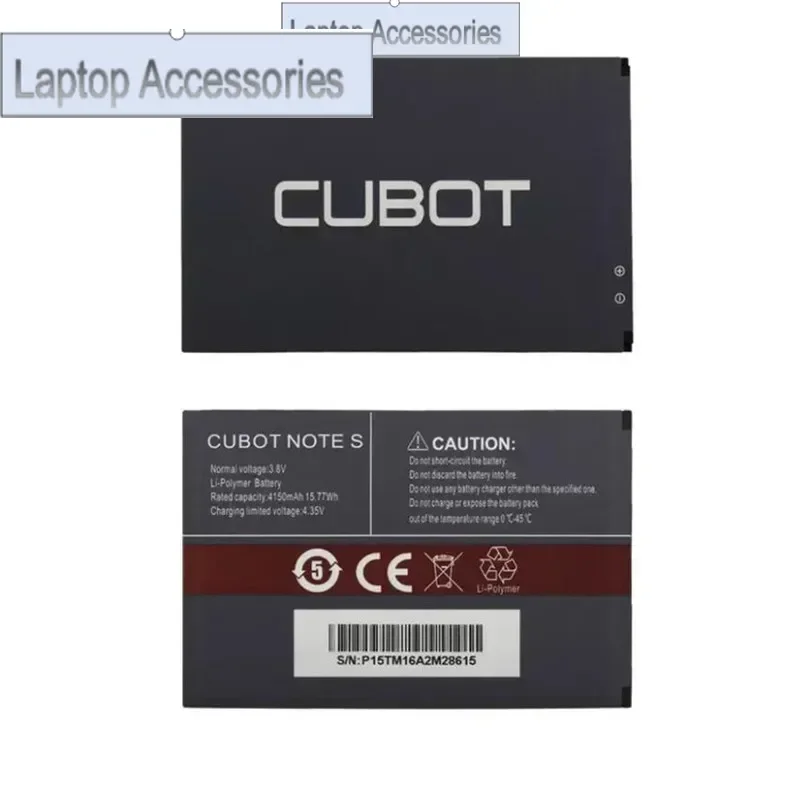 F HJ В наличии для аккумулятора CUBOT NOTE S 4150 мАч Длительное время ожидания Дата производства большой емкости для аккумулятора Cubot NOTE S
