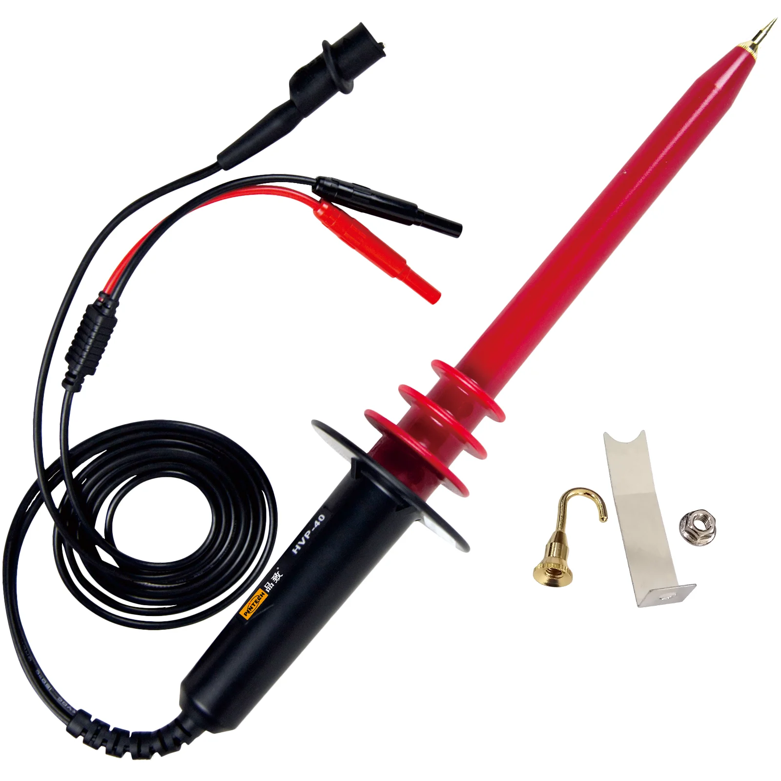 PINTECH HVP-40 High Voltage Probe for Multimeter, 40kV Max DC, 28kV Max AC(50/60Hz),  Multimeter Probe Attenuation Ratio: 1000:1
