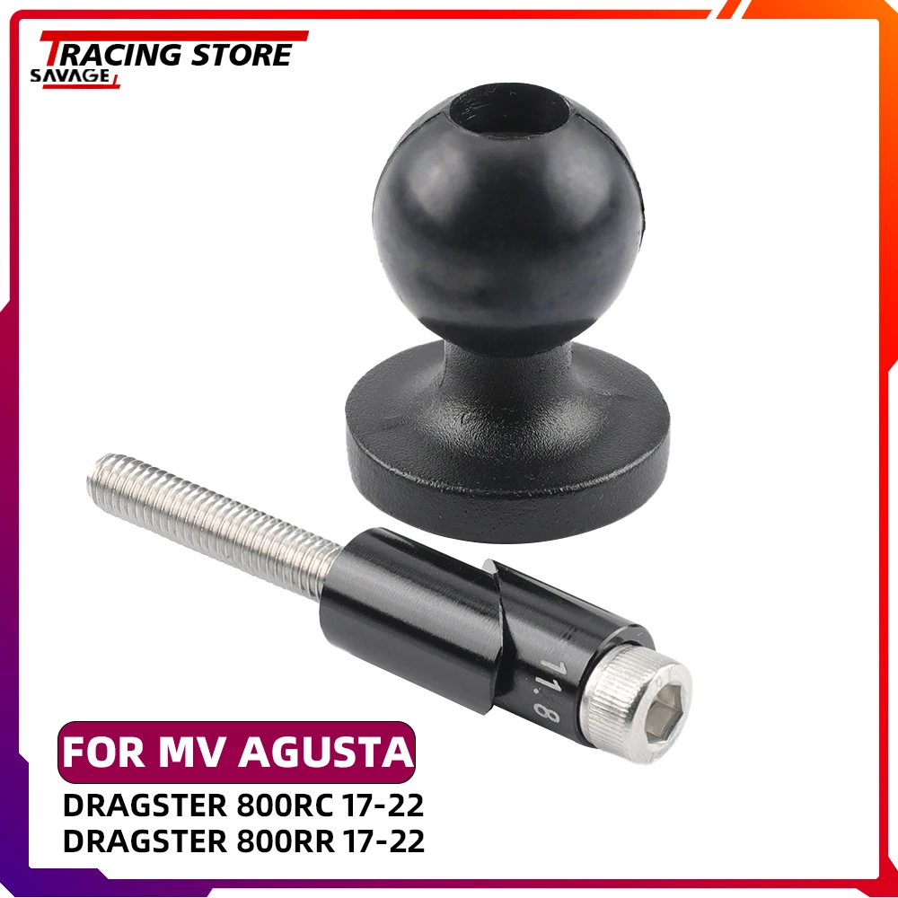 

For MV Agusta Dragster 800RR 800RC Motorcycle Mobile Phone GPS Navigation Bracket Rubber Ball Head Adapter Motorcycle Accessorie