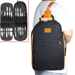 21 Slots Chef Knife Bag Backpack Handheld Cooking Kitchen Utensils Knives Pocket Picnic School Professional Carry Case Organizer