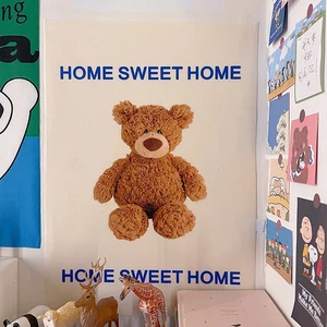 Hiasan Dinding Permadani Gaya Korea Hiasan Dinding Kain Latar Belakang Foto Kalender Permadani Dekorasi Rumah 태피스트리 벽꾸미기 천 8 permadani tengkorak penjualan terbaik - №