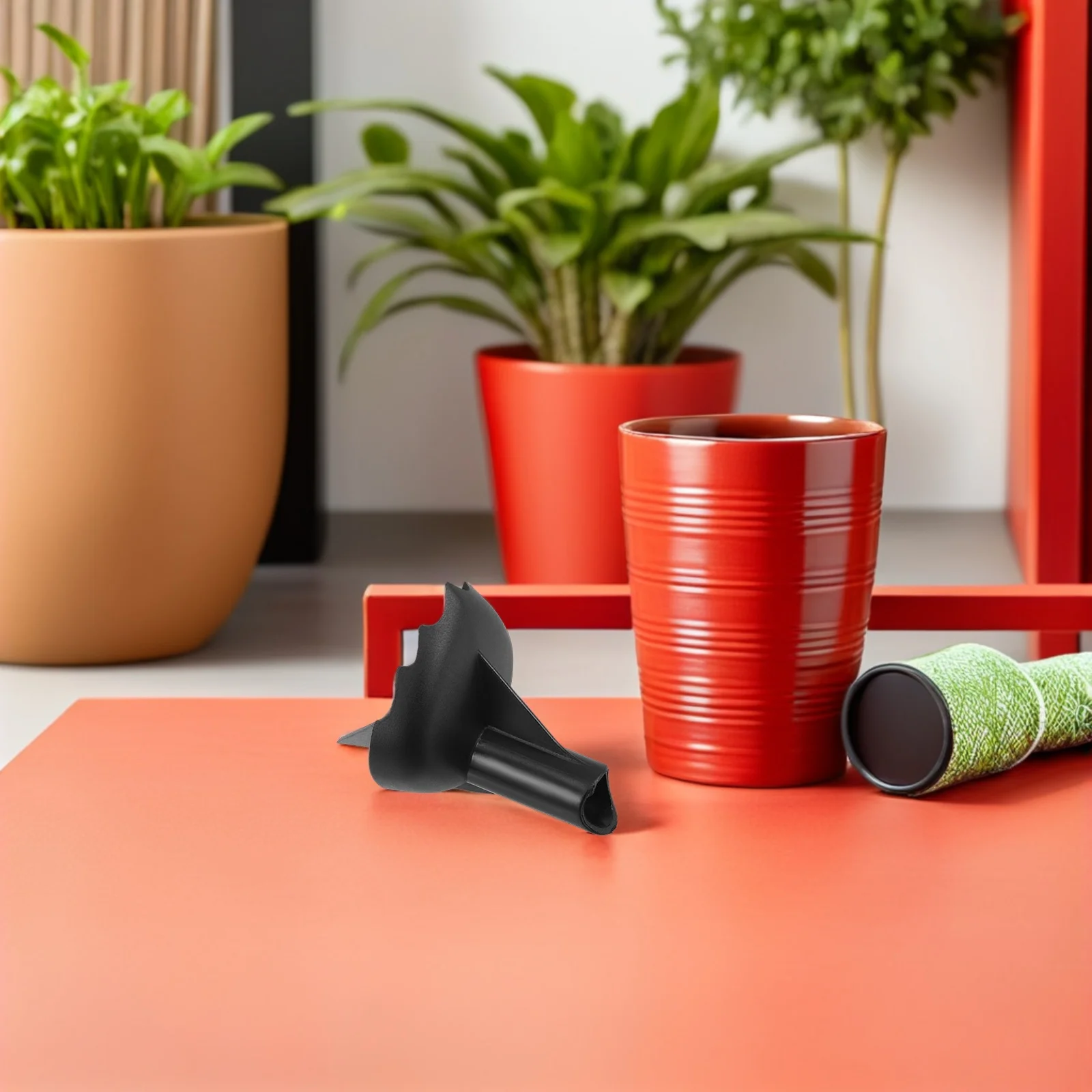 

2Pcs Trekking Pole Tips Red Nylon Tungsten Steel Wear Resistant Hiking Pole Replacement Shock Absorbent Rubber Foot Covers