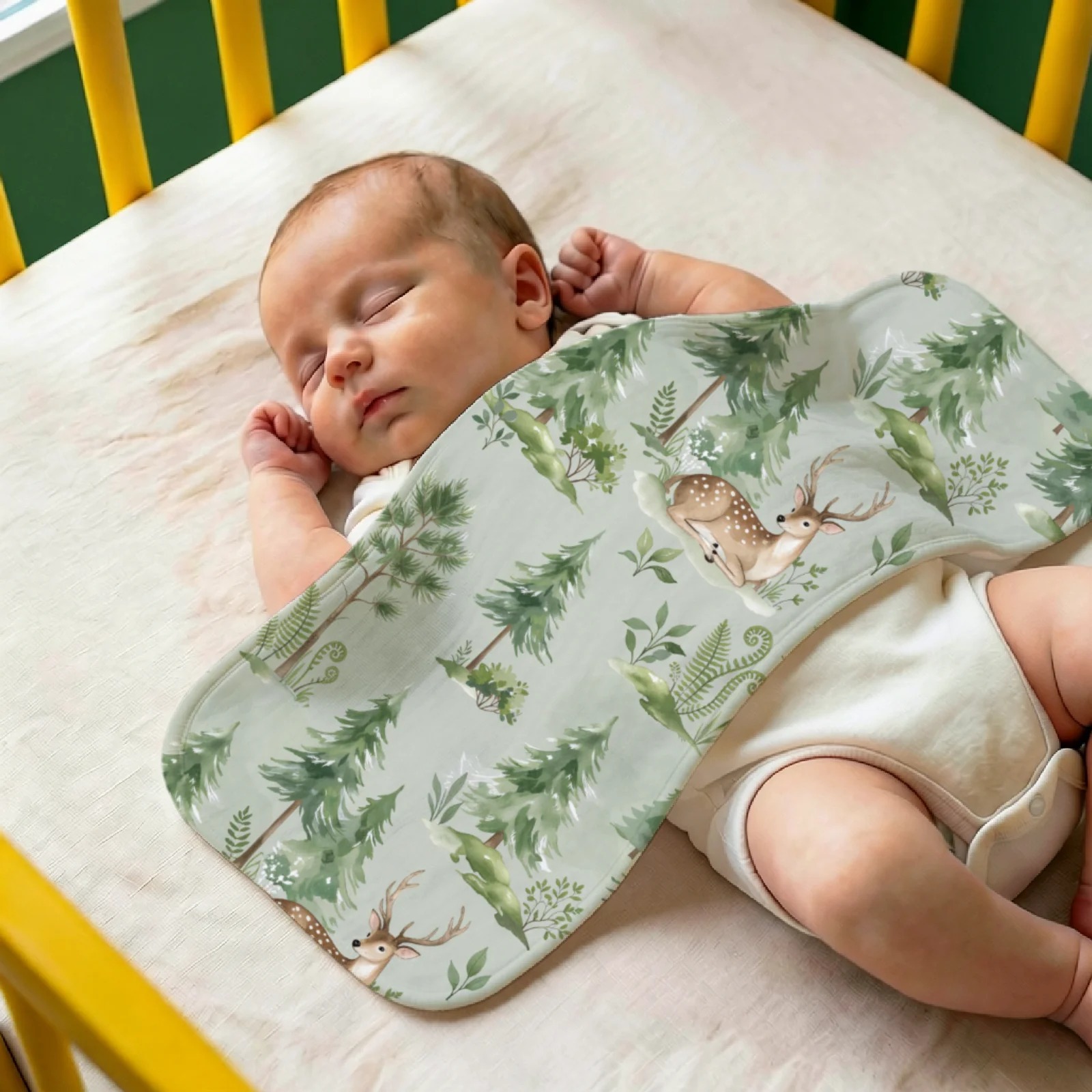 Kit 6 Panos de Boca Respirávei - Baby Nursery Animal Theme avaliação e preço