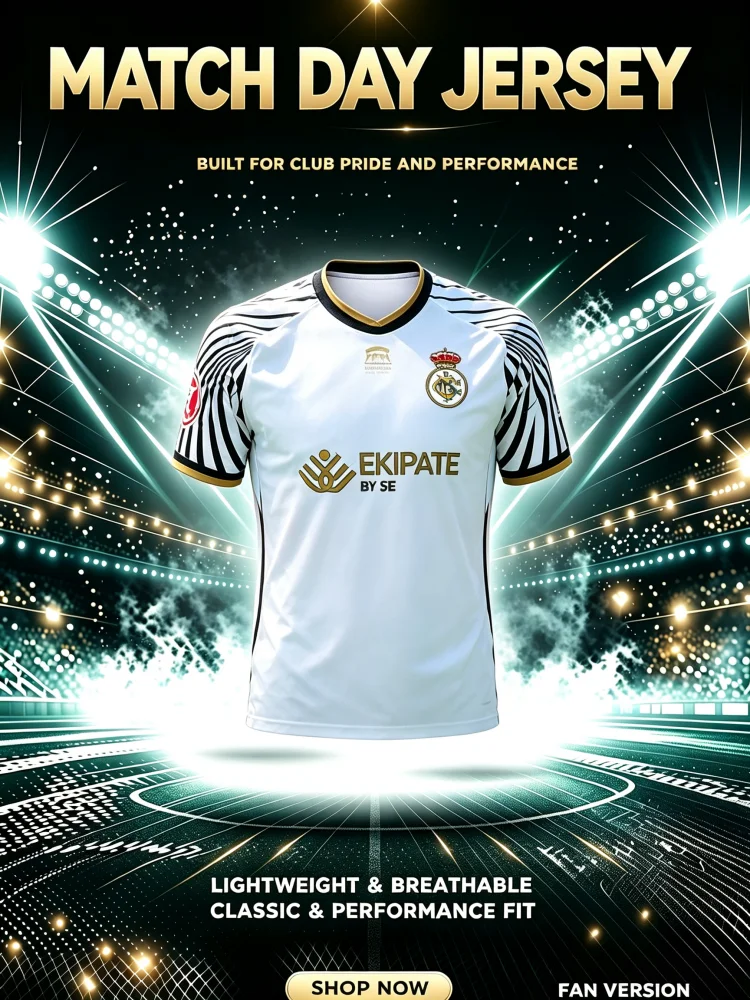 2026-27 Summer Spain Football Jersey Sports Quick-Drying R-Real Unión Breathable Men Women Fans Casual T-shirt Family Kids Tees