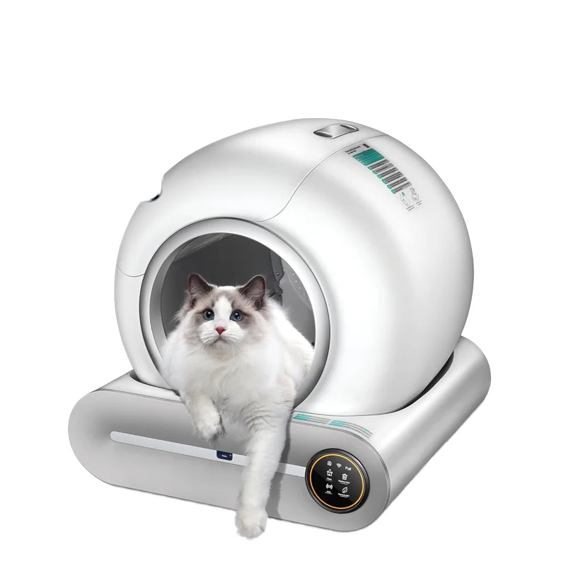 

2026 New Design 65L Plastic Semi-Close Wi-Fi Enabled Odor Control Self-Cleaning Litter Box