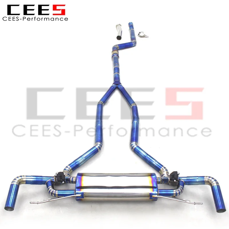 CEES Titanium High Performance Valvetronic Exhaust Systems For BMW X5/X6 B58 3.0T G05/G06 2019-2023