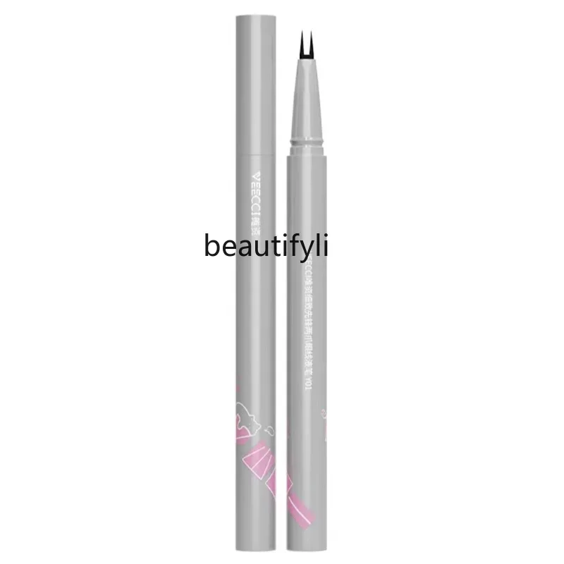 zq Eyeliner Pencil Eyebrow Pencil Waterproof Long-Lasting Non-Blooming Ultra-Fine Female Lying Silkworm Glue Pen Sweat-Proof