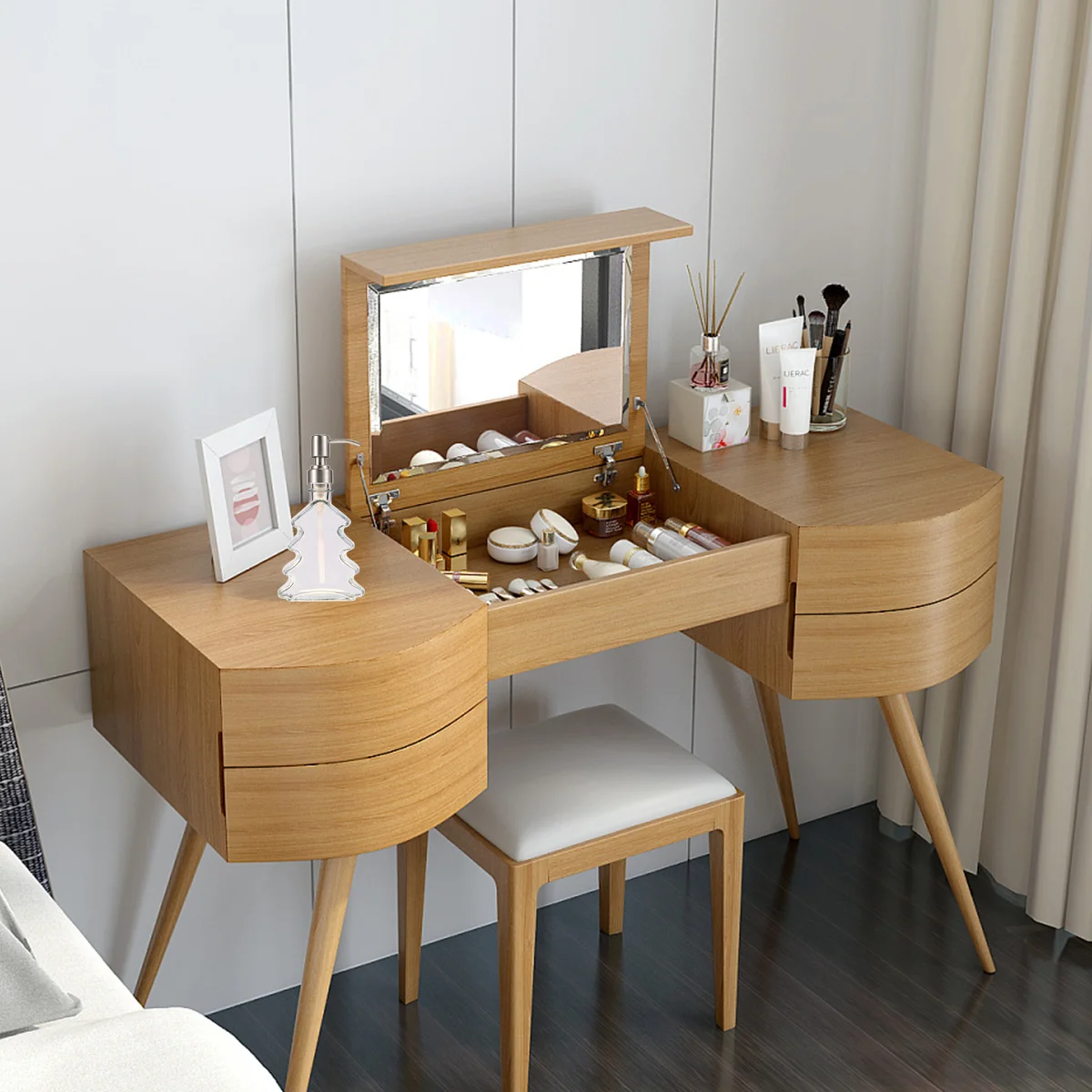 250 ミリリットルツリー形状の空のローションボトル詰め替え可能なエマルジョン液体容器家庭旅行用空ボトルローション容器