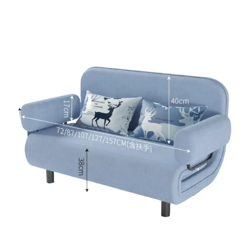 X&D rozrywka składana Sofa składana rozkładana dwufunkcyjna wielofunkcyjna Sofa wielofunkcyjna proste i modne łóżka składane