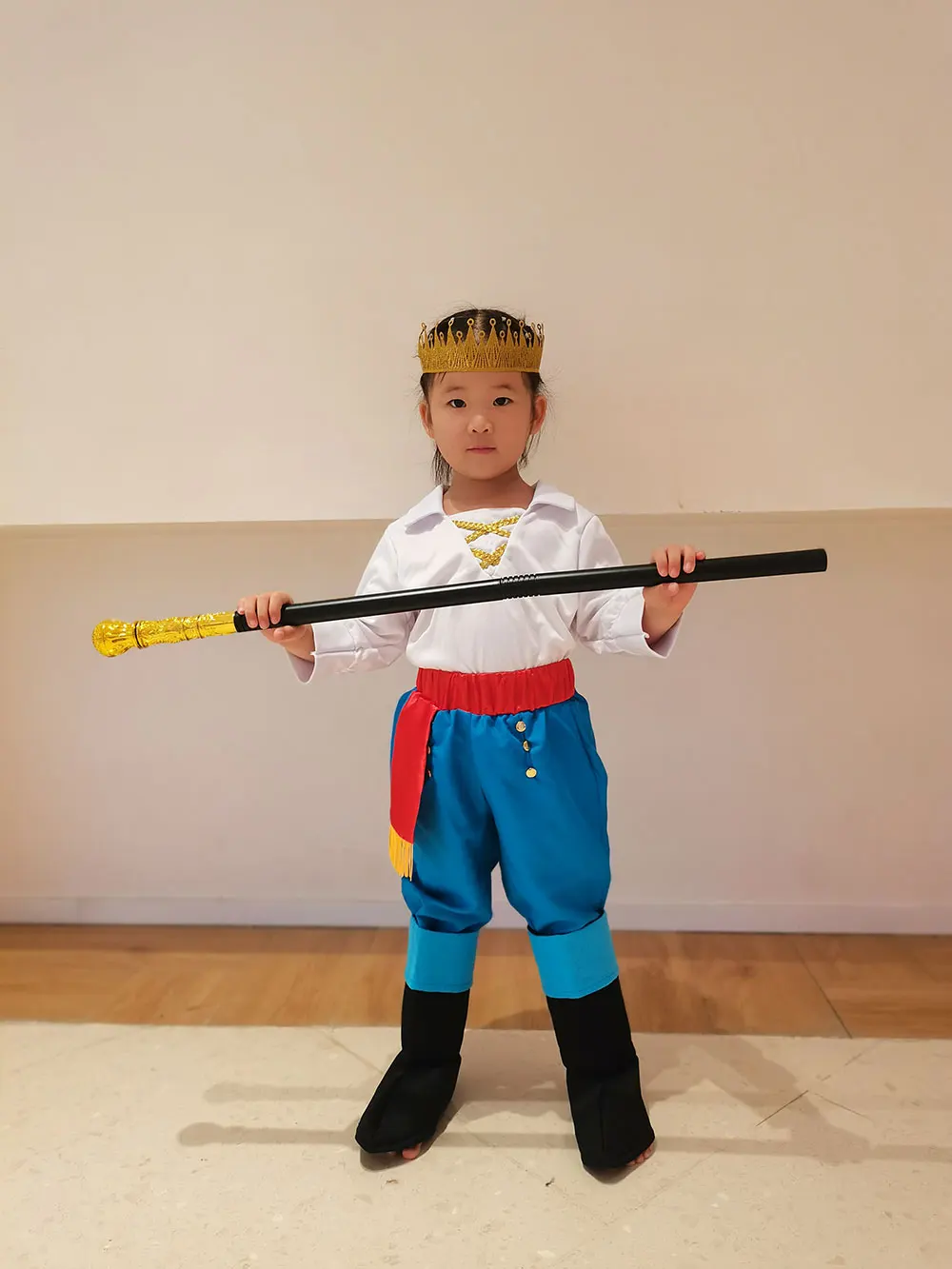 

Christmas Little Mermaid Princess Baby Boys Halloween Costume with Crown Carnival Cosplay Party Dress up Kids Eric Prince Outfit