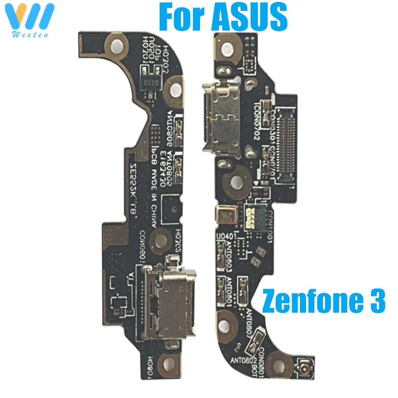

Для Asus Zenfone 3 ZE552KL 5,5 "подлинный USB-разъем для зарядки и док-станции + коннектор для синхронизации данных и микрофона, гибкий кабель, Запасная часть
