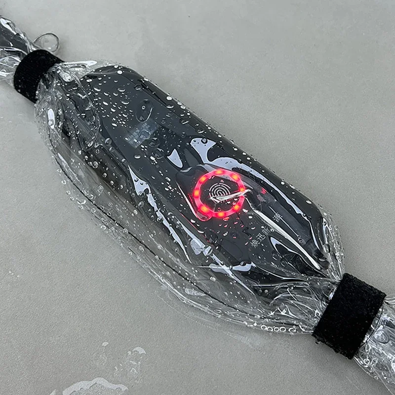 1pc PVC Waterproof Electric Car Charger Rain Cover Dustproof Control Box Protector Outdoor Motor Vehicle Plug Bag