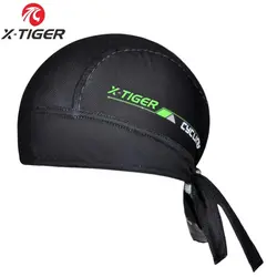 X-TIGER Cycling Hat 100% Polyester Breathable Cycling Headwear Summer Mountain Bike Ciclismo Scarf Quick-Dry MTB Bicycle Caps