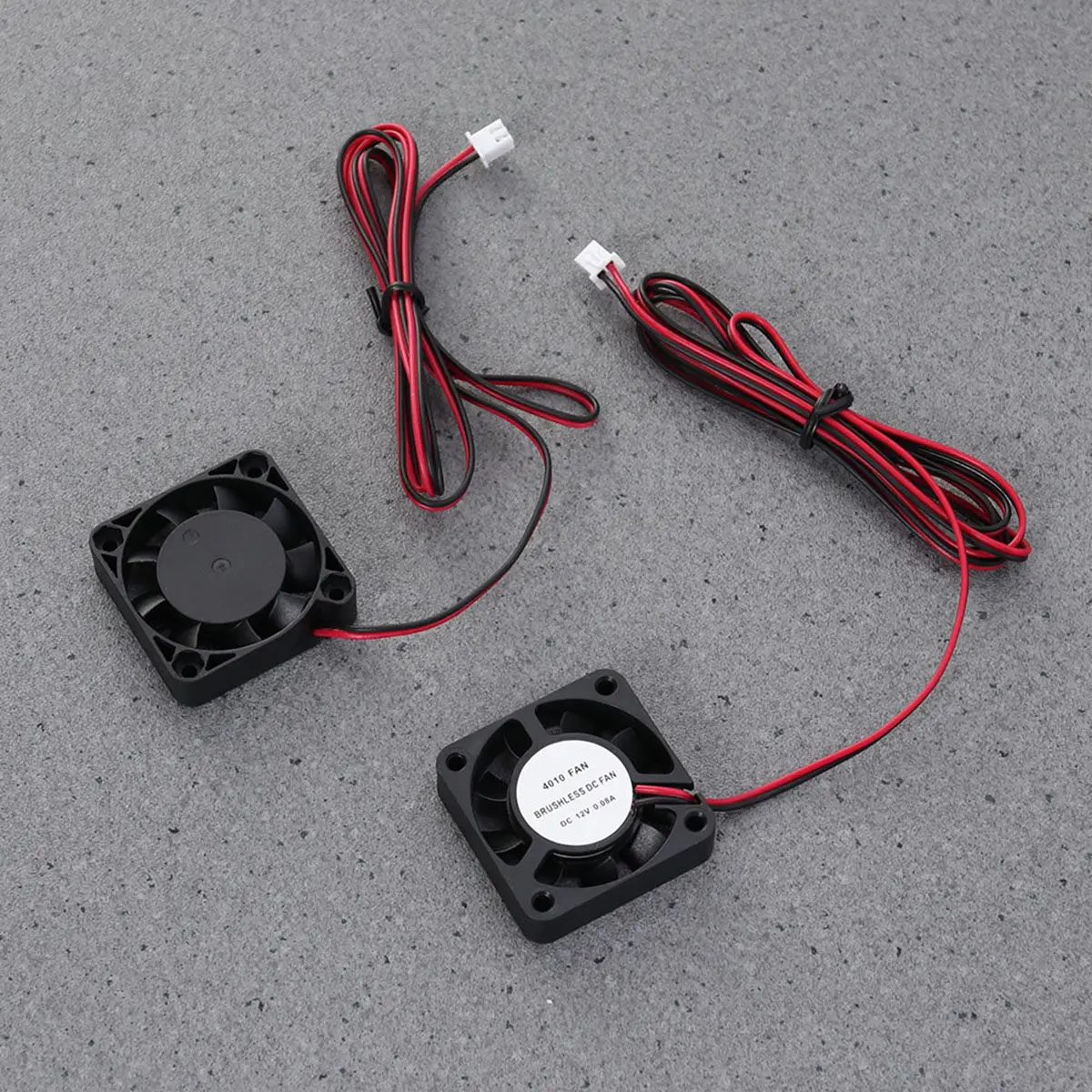 

4Pcs 4010 12V 0.12a Brushless Cooling Fan for 3D Printer Parts Hot End Cooling High Efficiency Low Power Long Lifespan Quiet