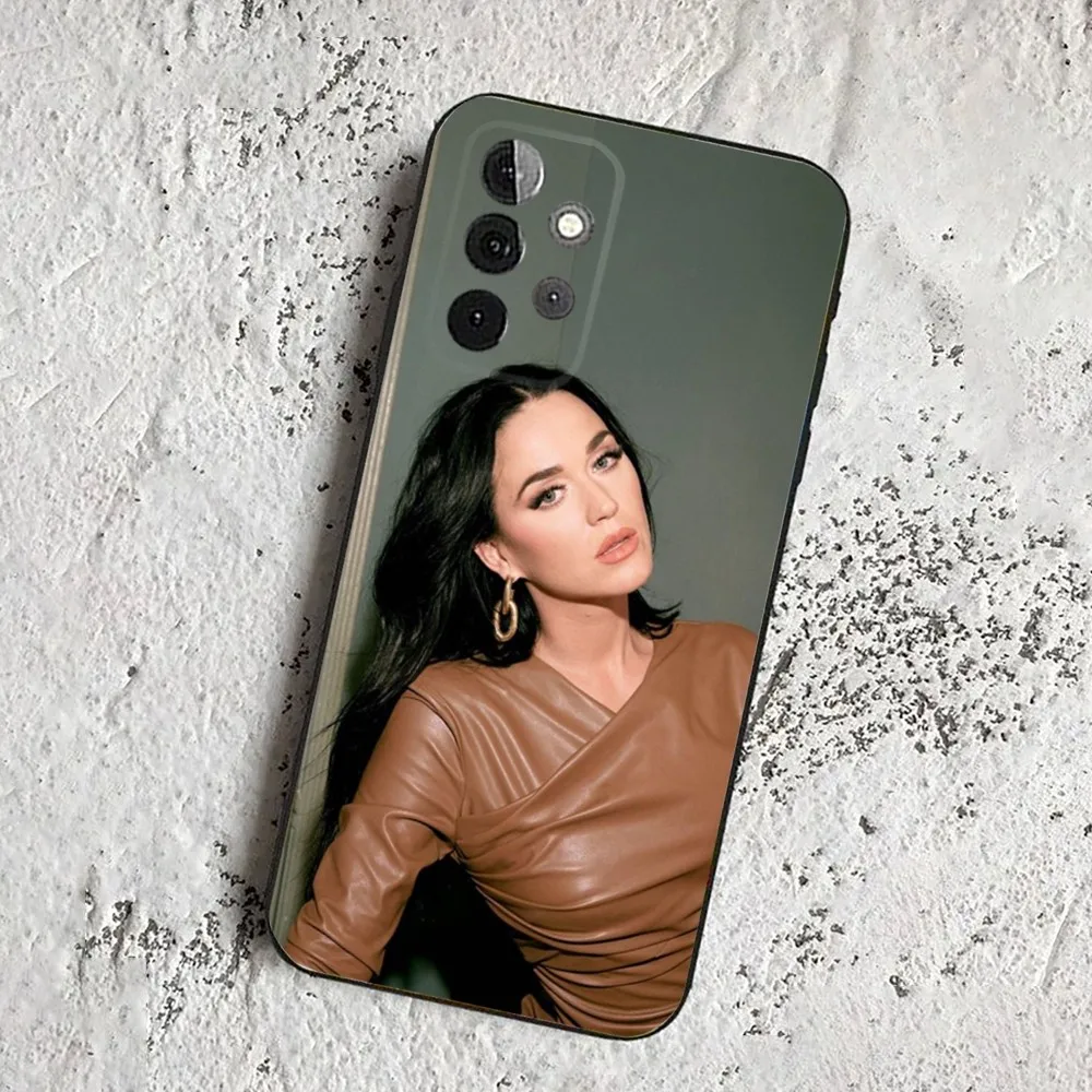 Simger K-Katy Perry  Phone Case For Samsung Galaxy A13,21s,22,31,32,52,53,71,80,91 Soft Black Cover