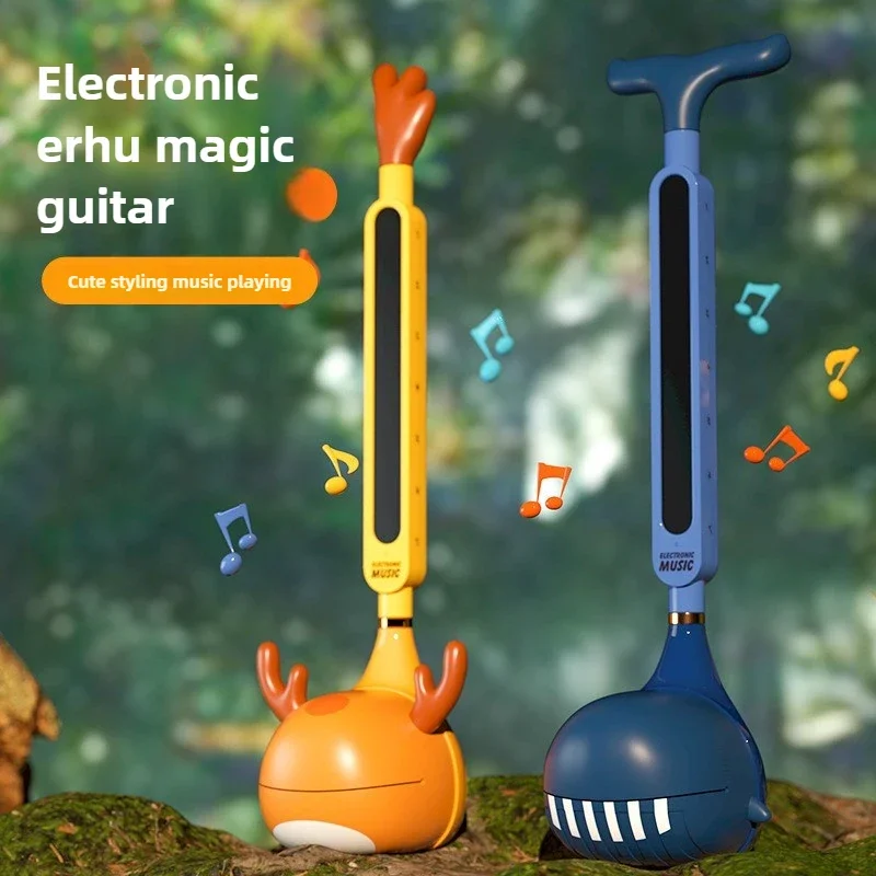 

Волшебный тон, гитара, электрические ноты, детские игрушки, милая форма, креативный дизайн, электронная игрушка, развивающие музыкальные инструменты