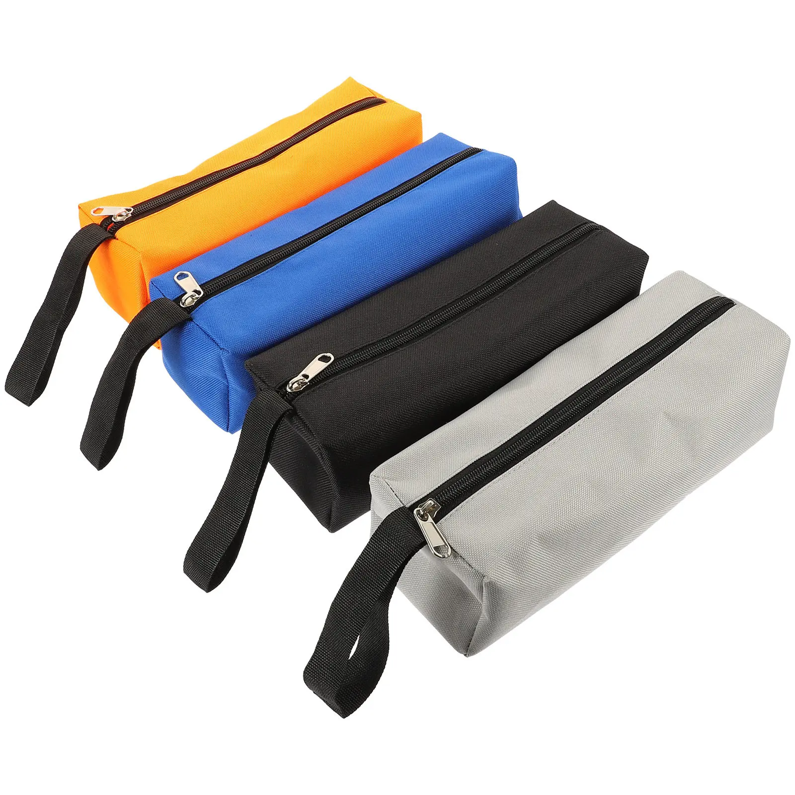 4 Pcs Organizer for Items Tools Bag Small Zipper Pouch Electrician with Heavy Duty Kit