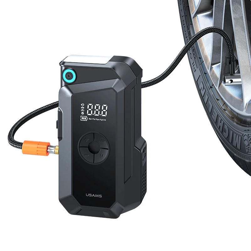 Portable Car Jump StarterPower BankAir Pump  Car Battery Starter With Air Compressor inflator