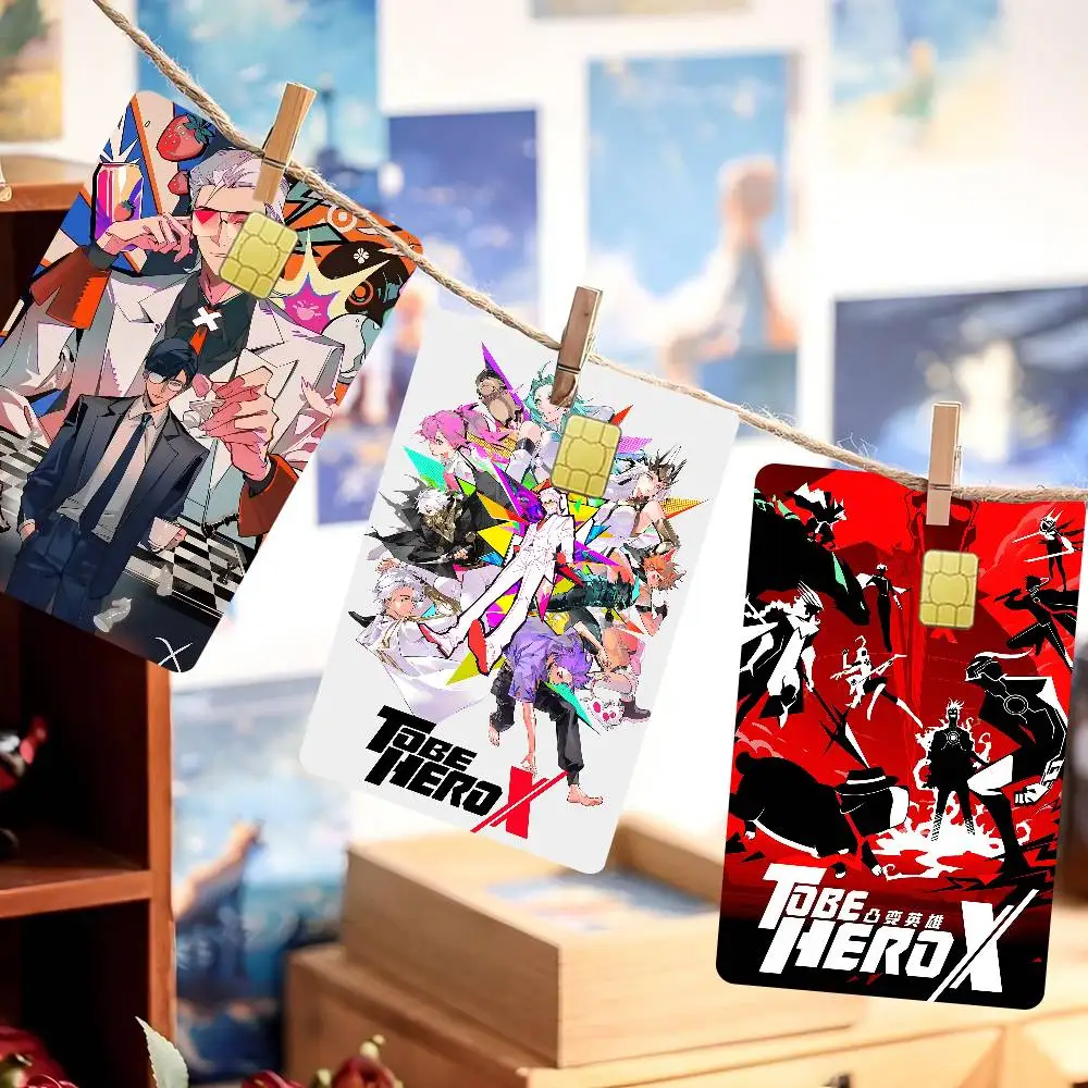 To Be Hero X Anime Anmie Sticker Film Skin Cover For Credit Card Debit Bank Card Front