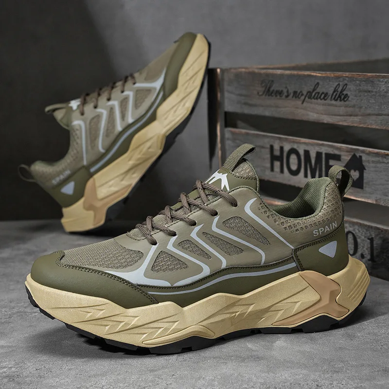 men's-hiking-shoes-outdoor-running-thick-soled-mesh-casual-sports-shoes-camping-anti-slip-and-wear-resistant-hiking-shoes-2025