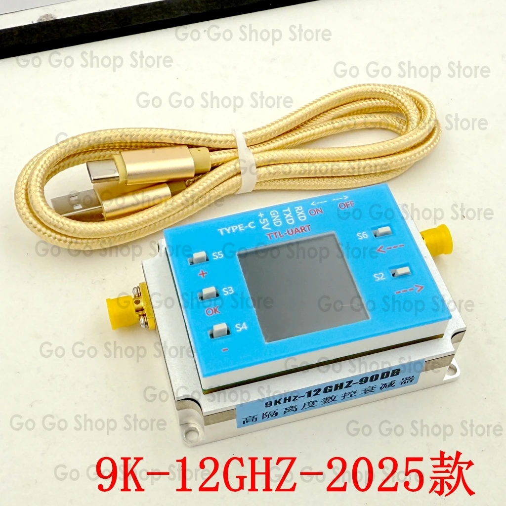 

3G 6G 8G 12G Digital Programmed Attenuator 90DB Step 0.25DB High Isolation, Sensitivity Measurement