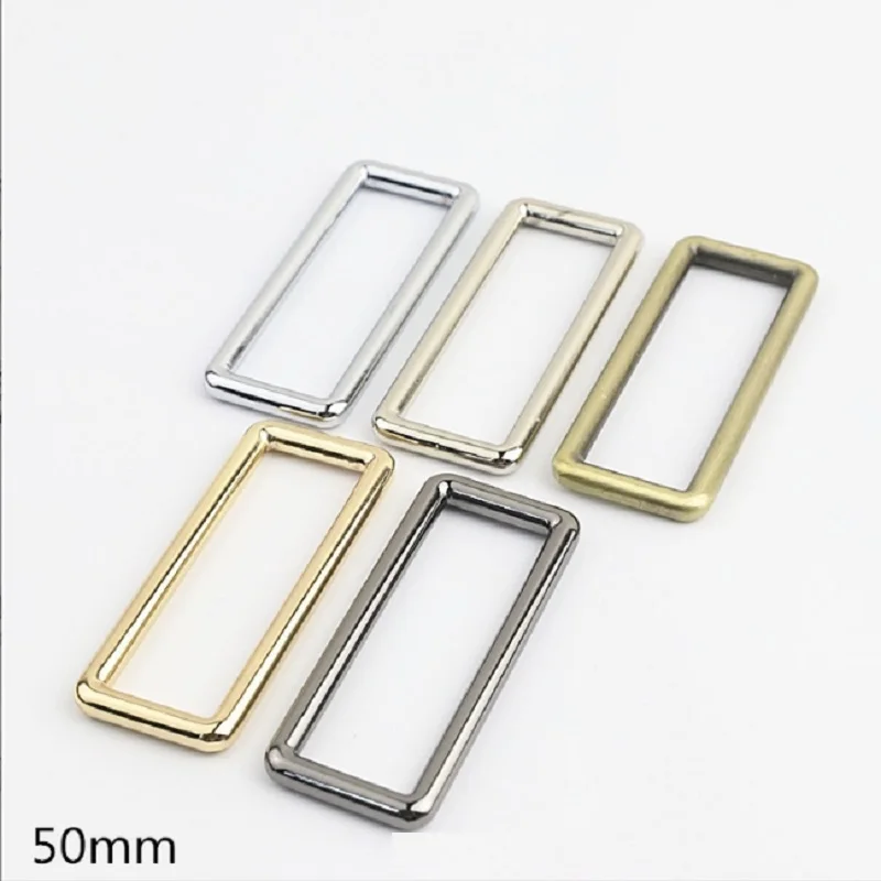 10pcs/50pcs luggage and handbag hardware accessories New inner diameter 50mm belt adjustment buckle