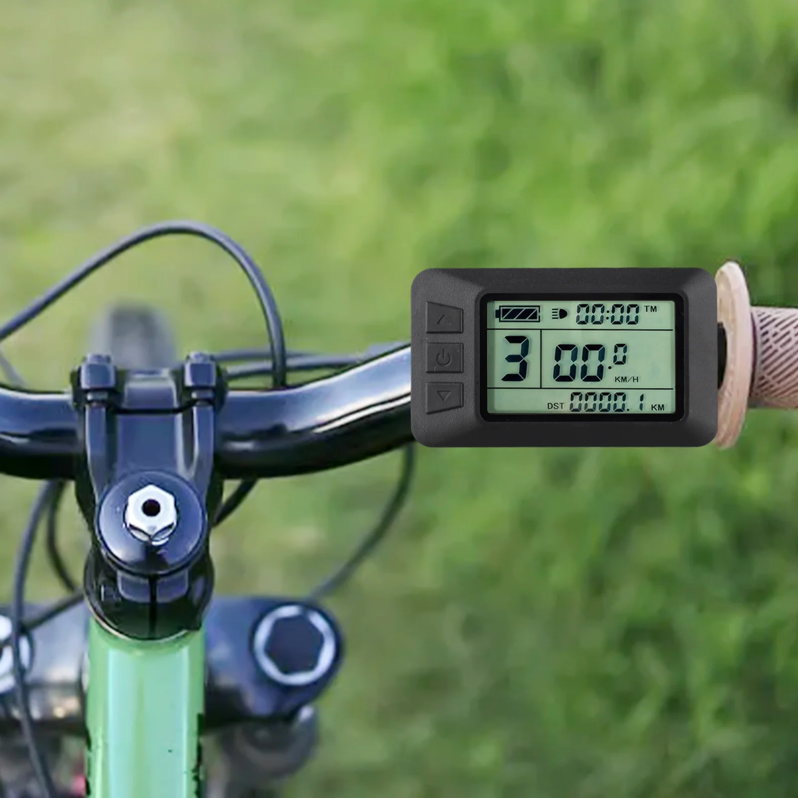 KT-LCD7 Screen E-bike Display Lightweight Design Outdoor Cycling Performance Reliable Connectivity Lightweight Cycling Accessory