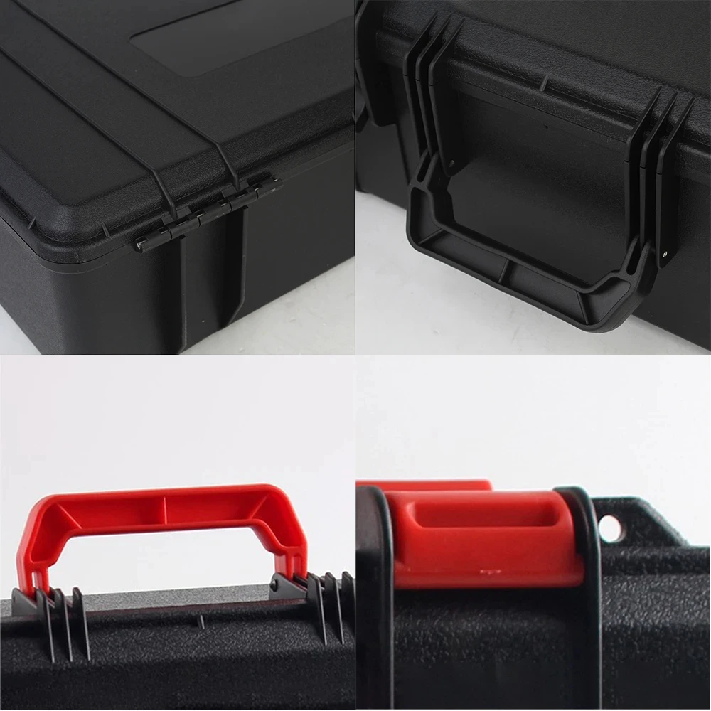 Waterproof Protective Tool Box Hard Carry Tool Case Bag Storage Box Equipment Instrument Toolbox Organizer Outdoor Suitcase