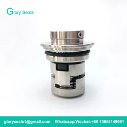 GLF-22 Mechanical Seal 22mm for CR32/CR45/CR64/CR90 Multi-stage Pumps Cartridge Seals (Material: HQQV)