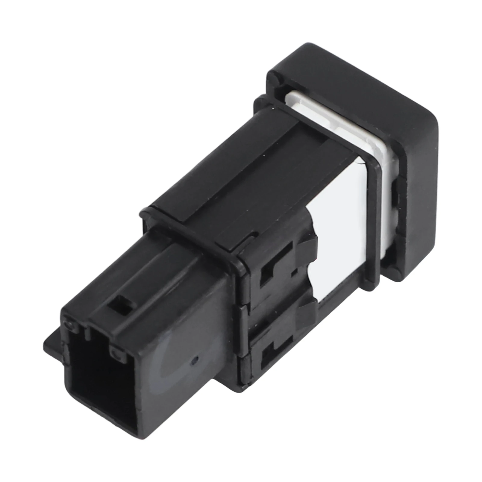 

Car Accessory Black Double Flash Light Switch Car Flash Switch Non-deformation Structure Practical And Reliable