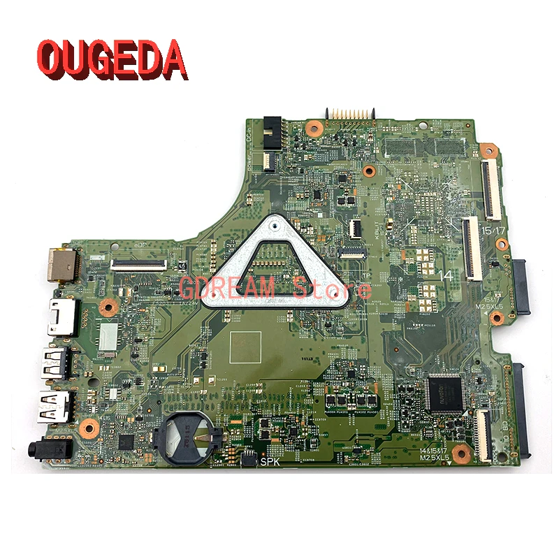 Imagem -02 - Ougeda-motherboard Laptop para Dell Intel com Sr215 3205u Ddr3l Pwb Fx3mc Rev:a00 08311v 3442 3443 Cn08311v