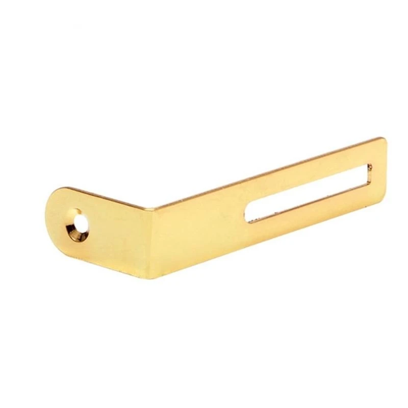 Gold Pickguard mounting Bracket L Shape For LP Electric Guitar for w Nut Screw