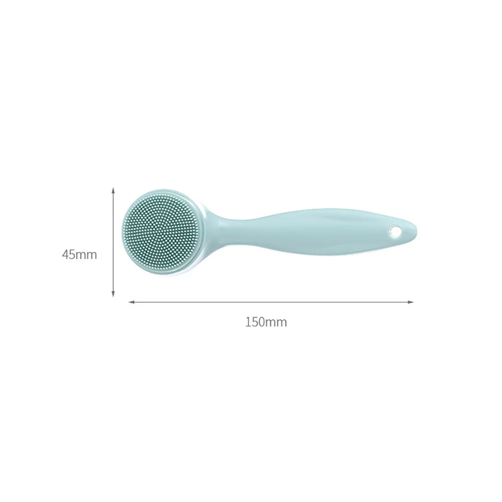 Cleansing Brush Face Scrub Scrubber Facial Cleanser Pp Silica Gel Silicone Deep Cleaning Massager