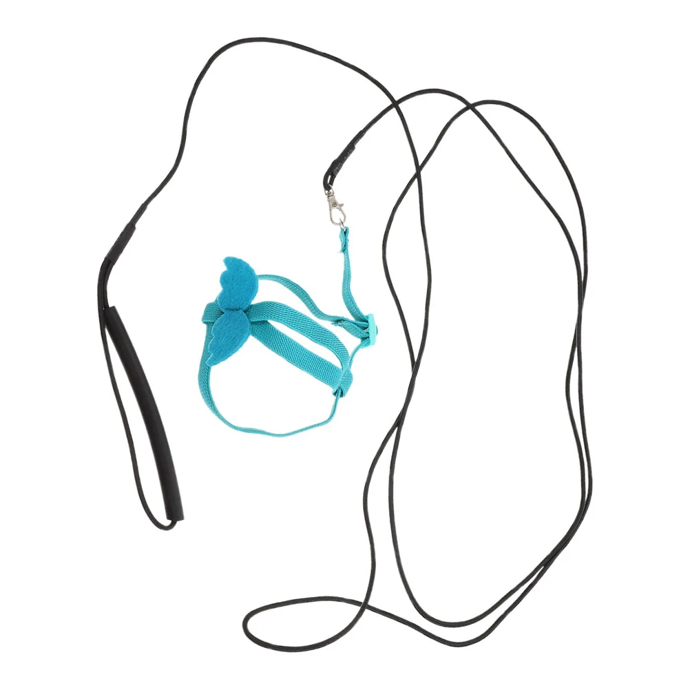 

Adjustable Ultralight Parrot Flying Harness Wear-Resistant Bird Leash for Cockatiels Parrots Conures Indoor Outdoor Training